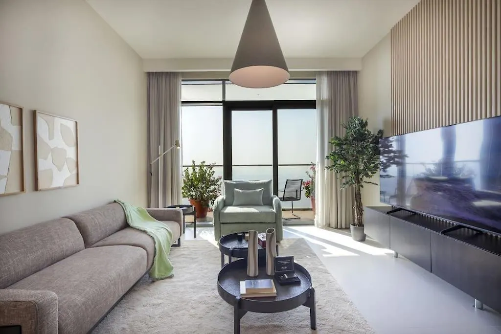 Stunning Beachfront 1Br Apartment In Palm Jumeirah By Aya Boutique Dubaj